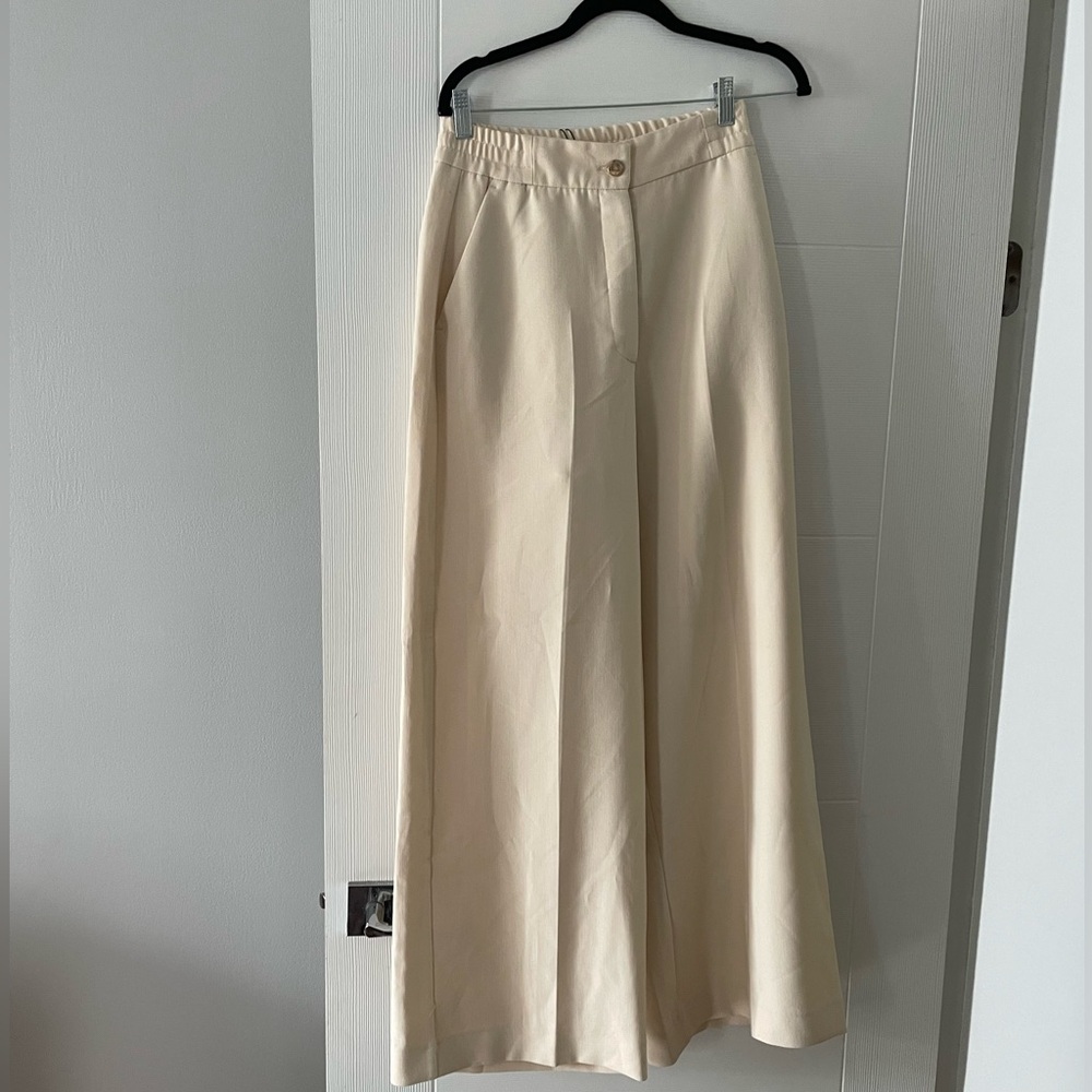 Zara Crème Trousers | Size S | NWT (With defects)